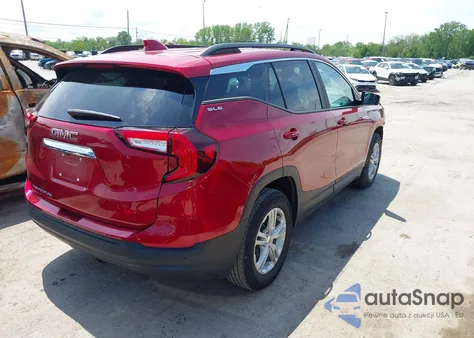 2022 GMC Terrain Fwd Sle from USA, damaged, VIN 3GKALMEV9NL182044